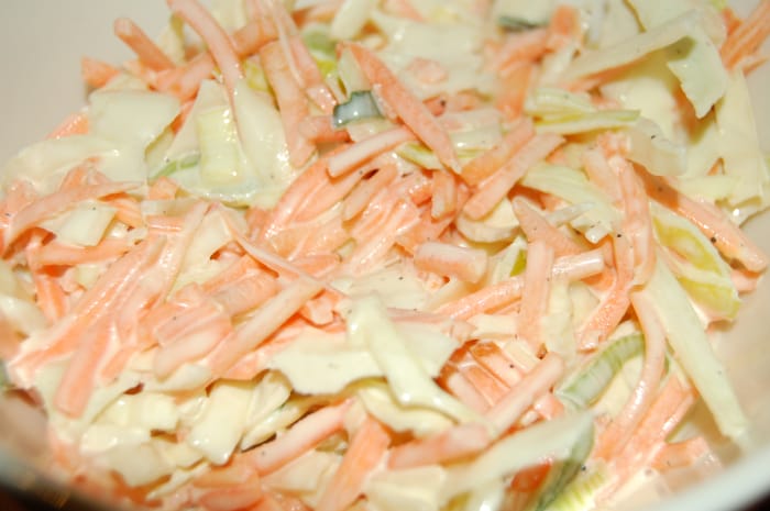 Enkel coleslaw