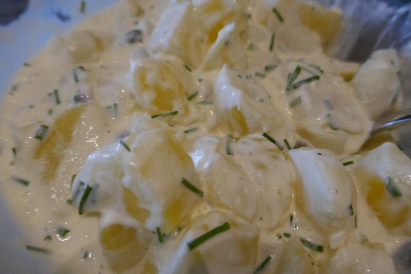 Potetsalat til fisk