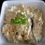 Kyllingsalat med karri og eksotisk frukt