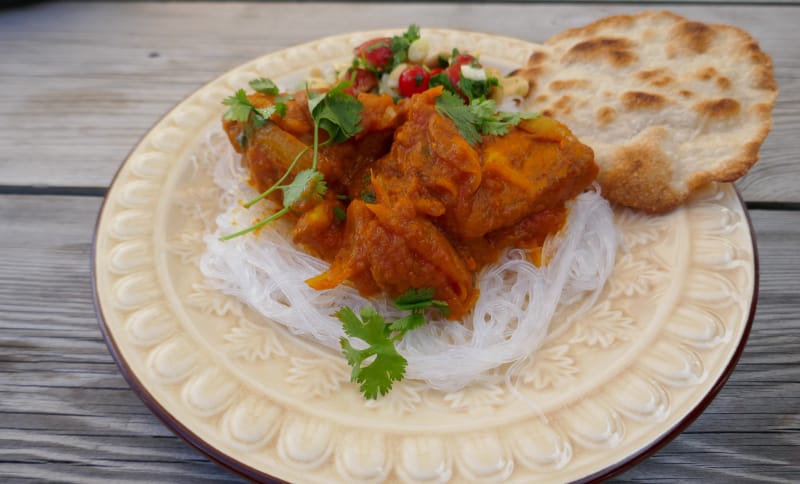 Ukemeny for uke 23 Burmesisk kylling