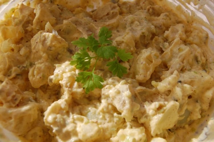 Potetsalat med sennep