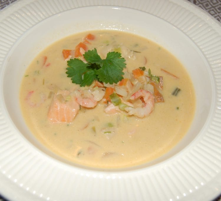 Thaifiskesuppe Thaifiskesuppe