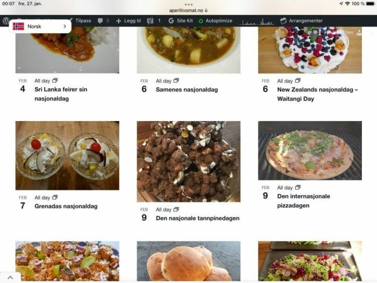 Check out the exciting and slightly strange food calendar Check out the exciting and slightly strange food calendar