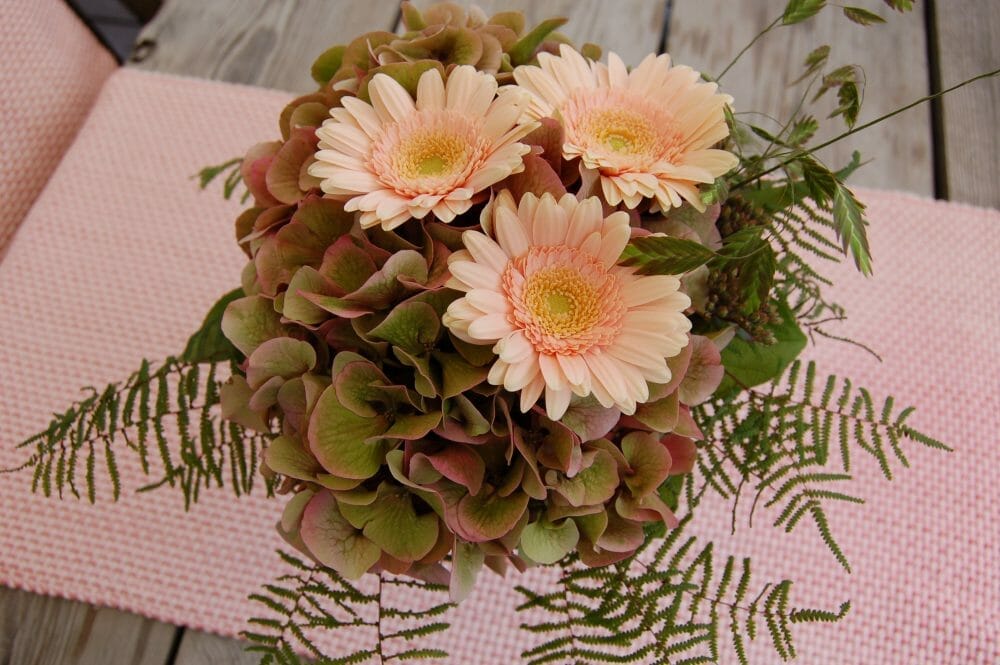 Blomster på bordet