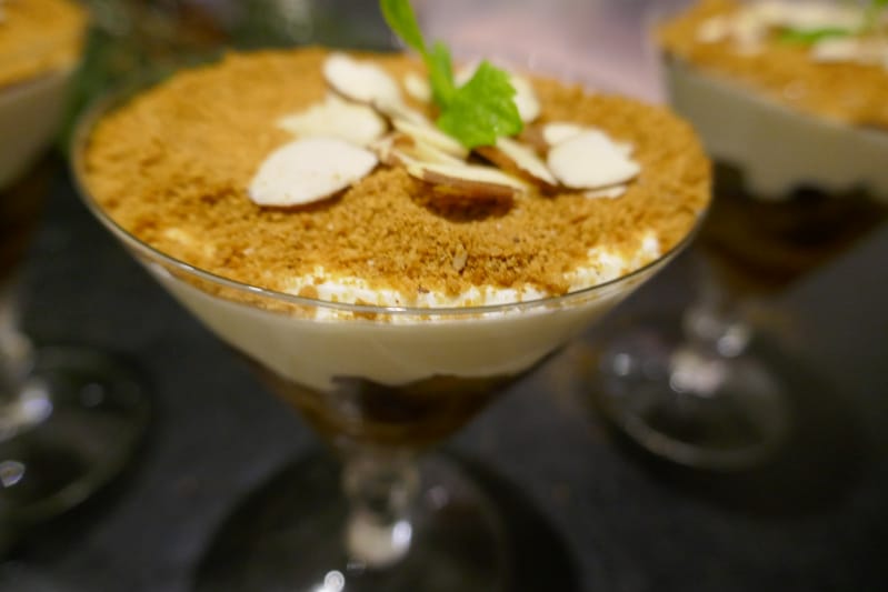Juledessert med sirupssnipper
