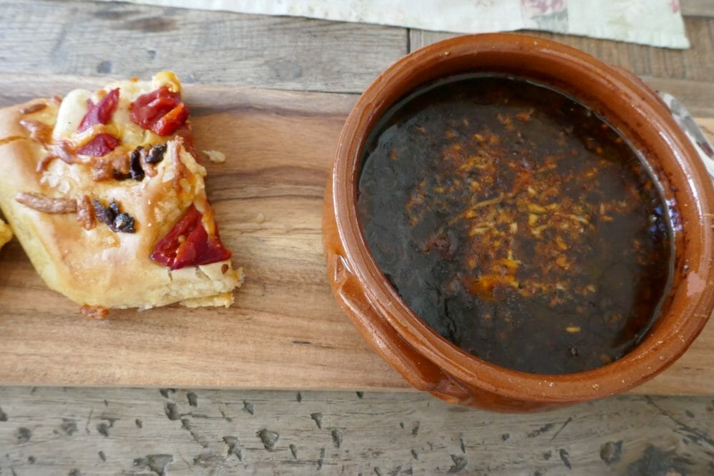 Løksuppe med focaccia