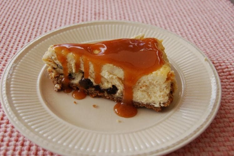 Ostekake med rom og rosin