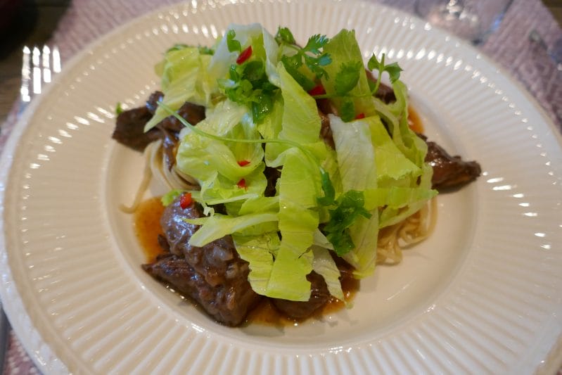 Langtidskokt "pulled beef"