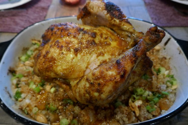 North African roast chicken