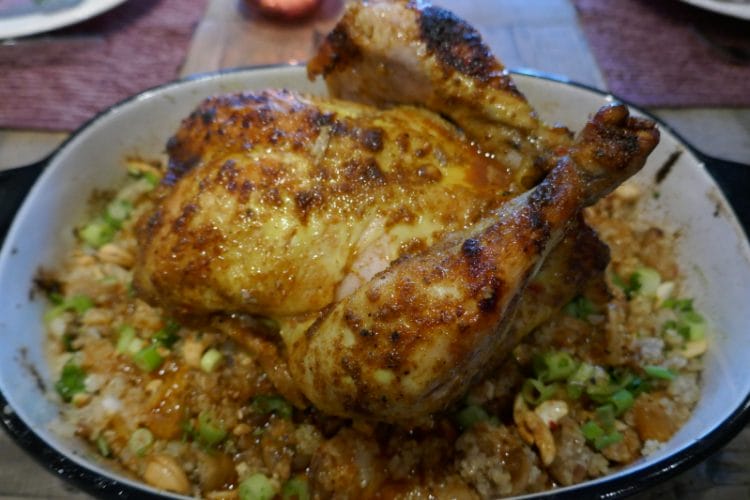 Weekly menu for week 27 North African roast chicken