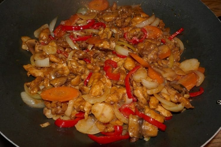 Ukemeny for uke 28 Mongolsk kylling