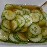 Agurksalat med asiatisk vri