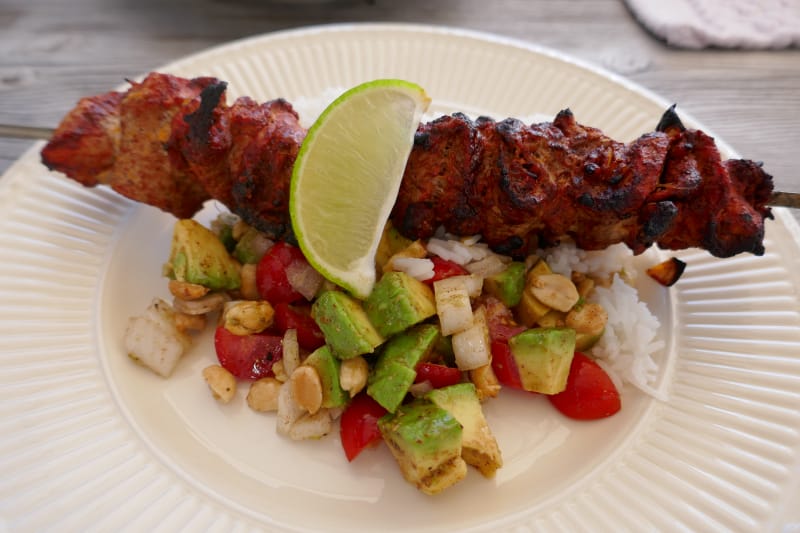 Grillspyd fra Myanmar Grillspyd fra Myanmar