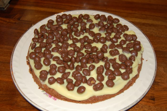 Ukemeny for uke 40 Dessertkake med smashkuler