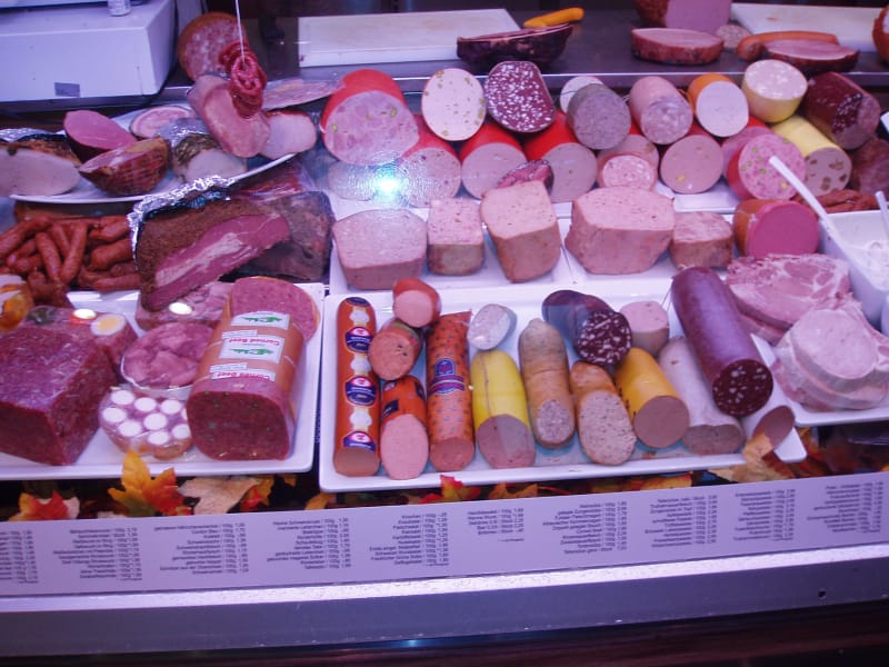 Tyskland: Matmarked i Frankfurt Tyskland: Matmarked i Frankfurt