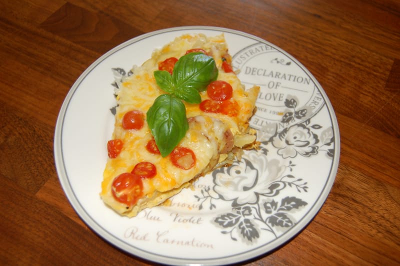 Spansk potetomelett eller tortilla