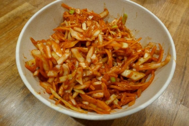 Kimchi - hurtigvarianten Kimchi - hurtigvarianten