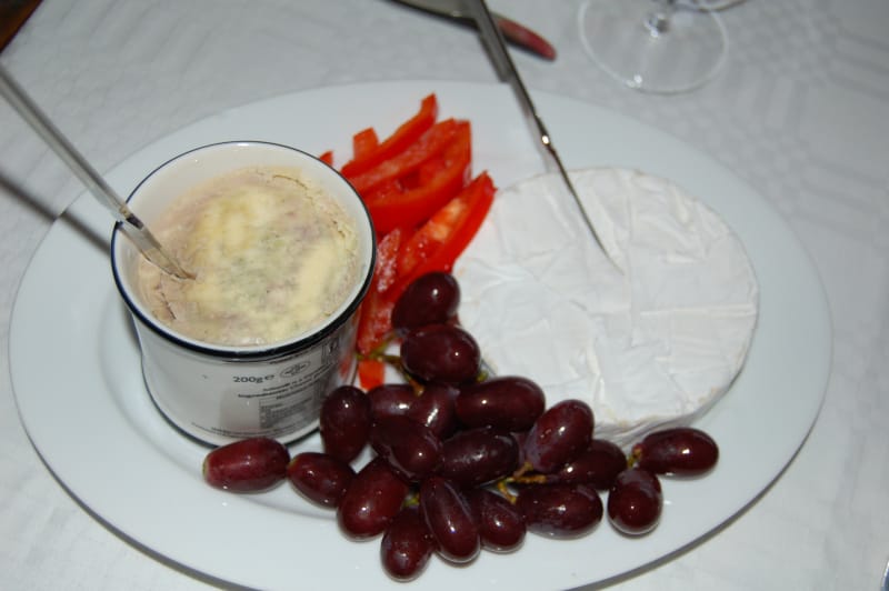 Camembert og blå Stilton hører med første juledag