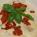 Pasta med gorgonzolasaus