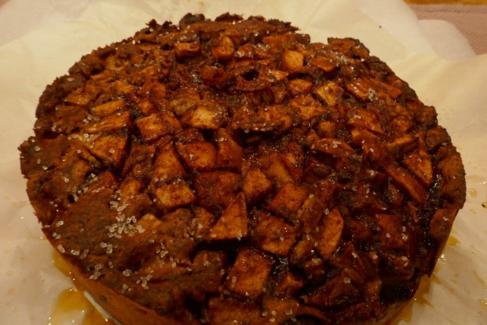 Lettvinn eplekake Lettvinn eplekake