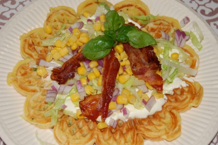 Weekly menu for week 37 Potato waffles