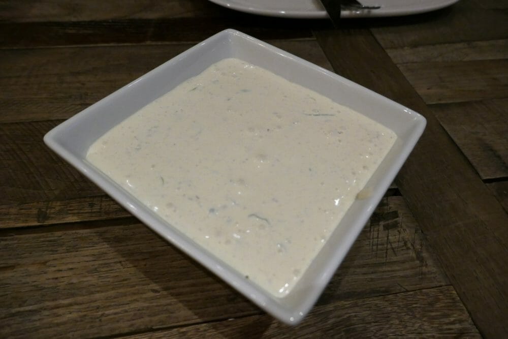 Saus med blåskimmelost