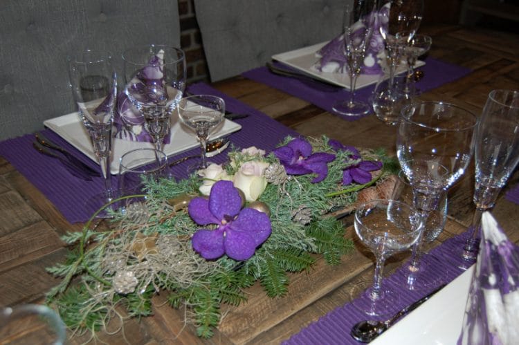 Newly decorated table Newly decorated table