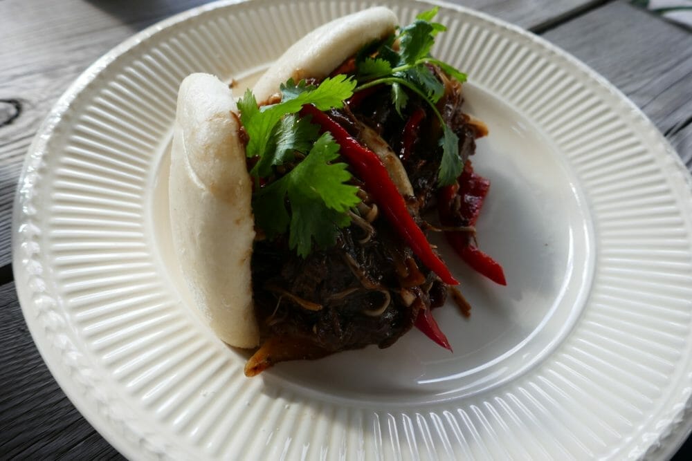 Steam buns - Gua bao med oksekjøtt