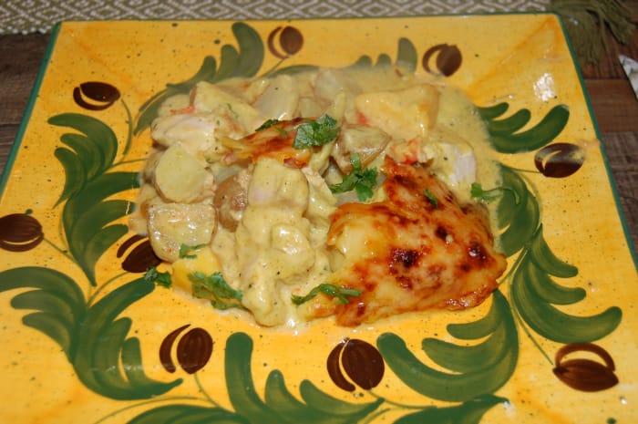 Asiatisk kylling i form