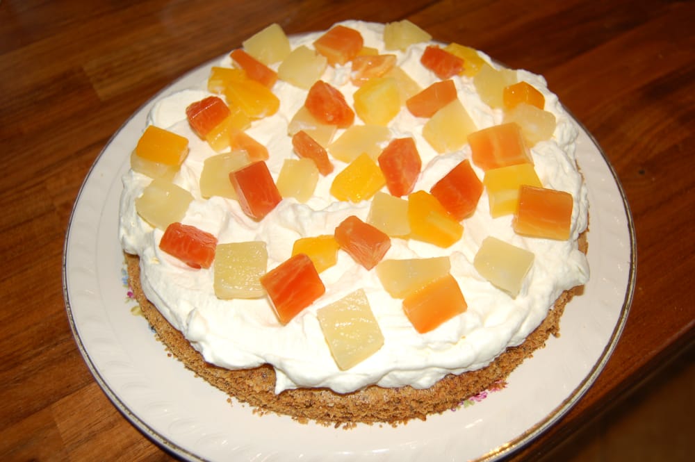 Ukemeny for uke 12 Nøtteterte – min yndlingskake fra barndommen