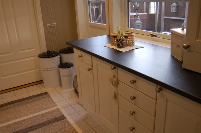 Vaskerommet mitt - så koselig at det nesten er gøy å vaske tøy Vaskerommet mitt - så koselig at det nesten er gøy å vaske tøy