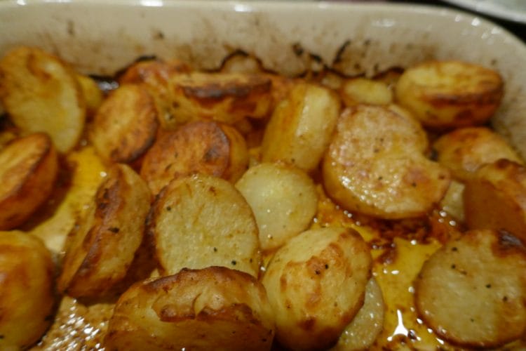 Angry oven potatoes