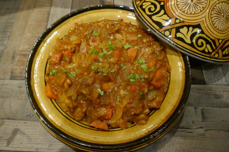 Tagine med kylling og kokos
