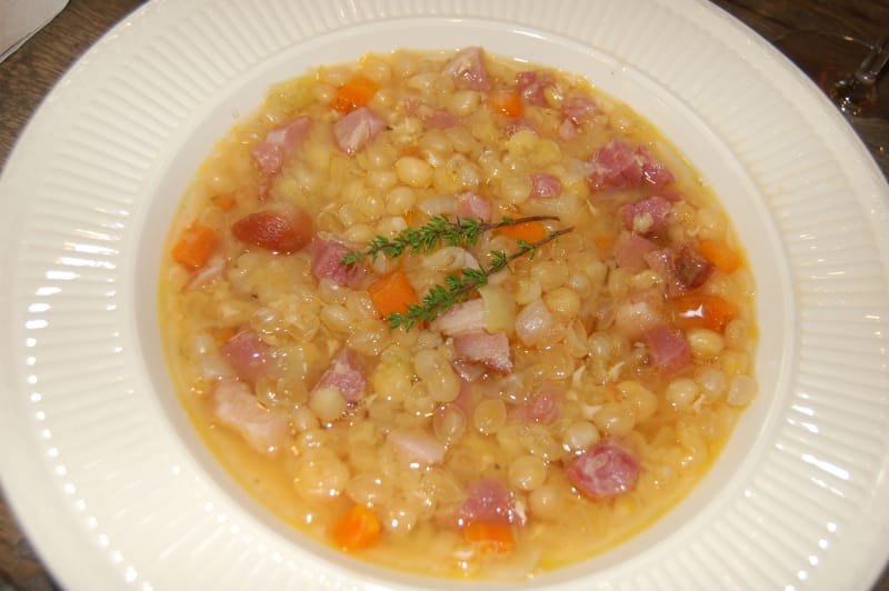 Ertesuppe som mormor lagde den