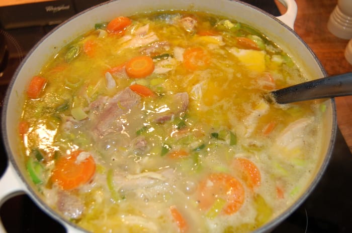Chicken fricassee Chicken fricassee