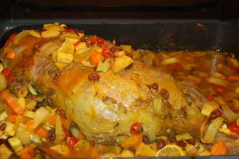 Nordafrikansk lammelår