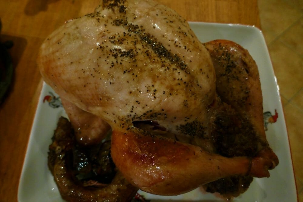Ferdig stekt kalkun