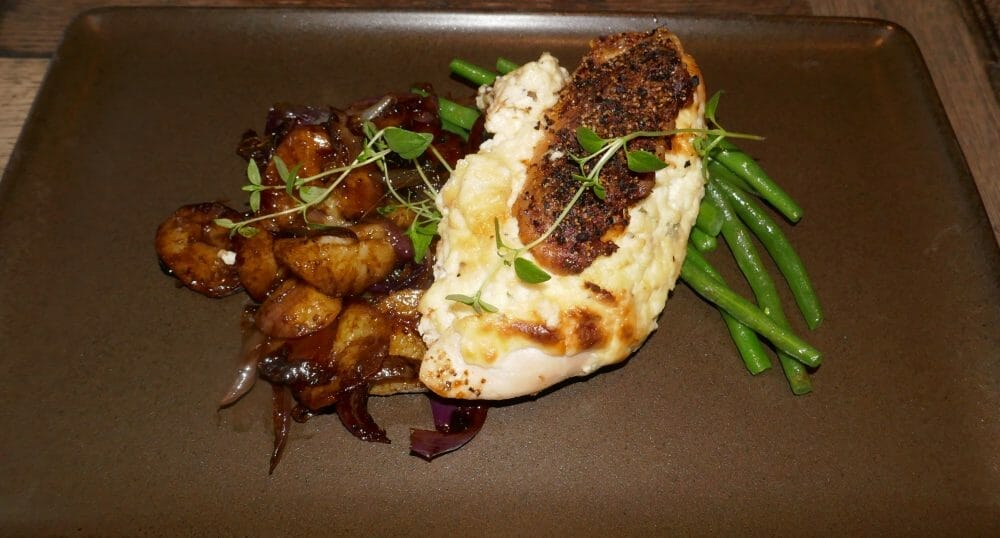 Kyllingfilet mascarpone med balsamicopoteter Kyllingfilet mascarpone med balsamicopoteter