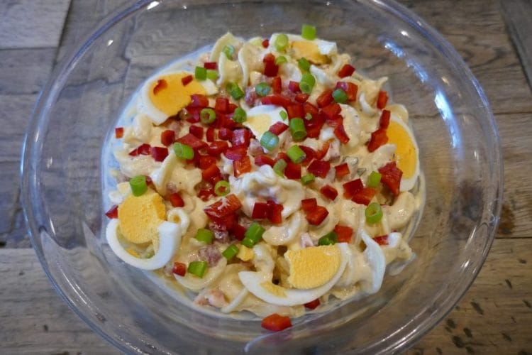 Kremet pastasalat Kremet pastasalat