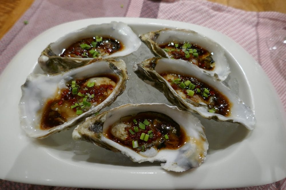 Ukemeny for uke 12 Østers med smak av Østen