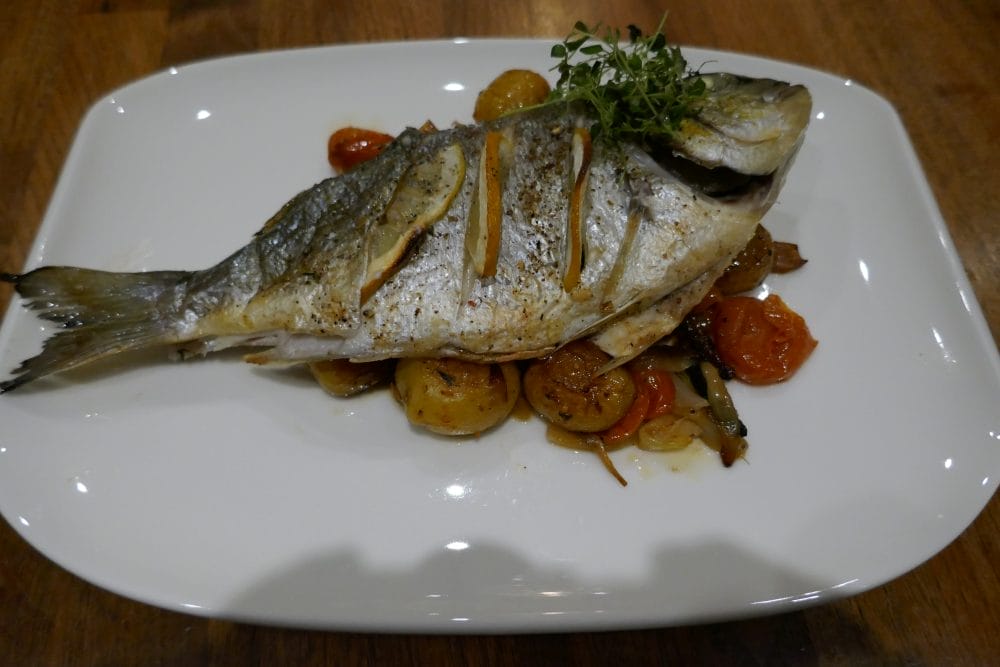 Ovnsbakt dorade Ovnsbakt dorade