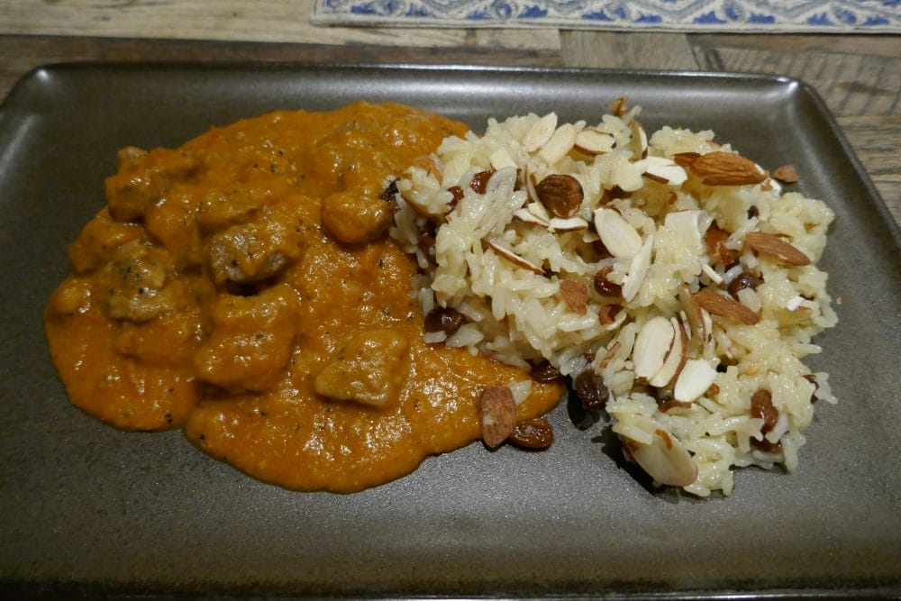 Kalvegryte med spennende ris Kalvegryte med spennende ris