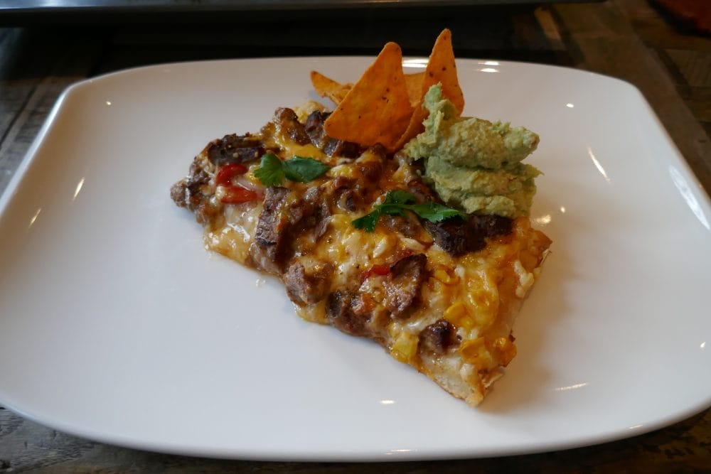 Texmexpizza med biff