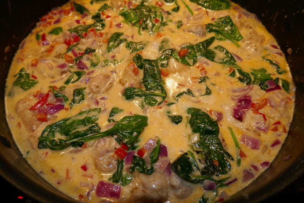 Kylling Florentine