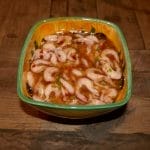 Reker i sweet chili sauce