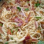 Pasta med bacon
