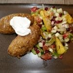 Kibbeh med fattoush