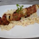 Kyllingspyd med makaronisalat