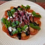 Caprese burrata