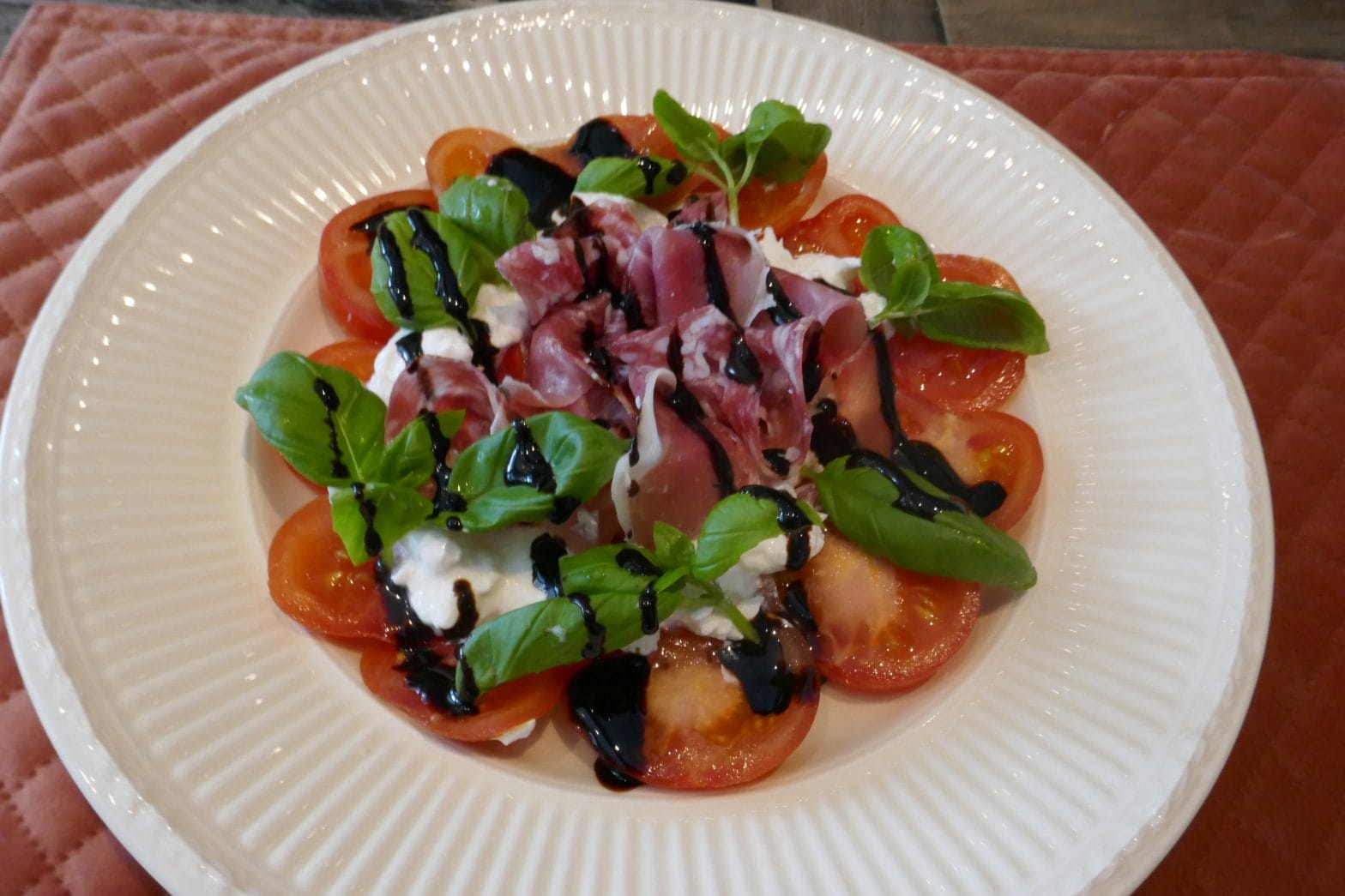 Caprese burrata